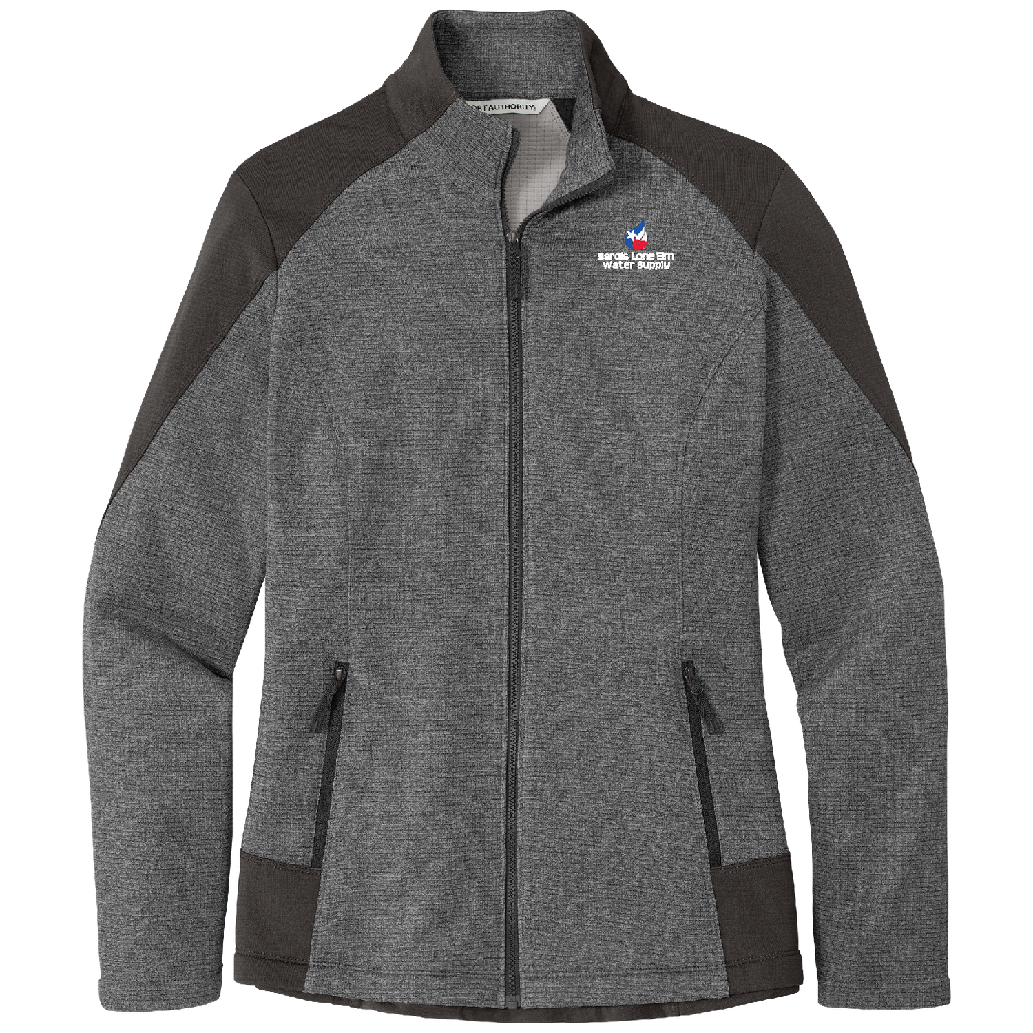 Port Authority Women&#39;s Grid Fleece Jacket
