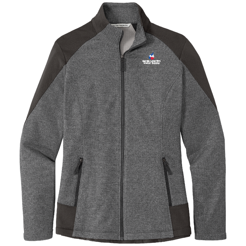 Port Authority Women&#39;s Grid Fleece Jacket