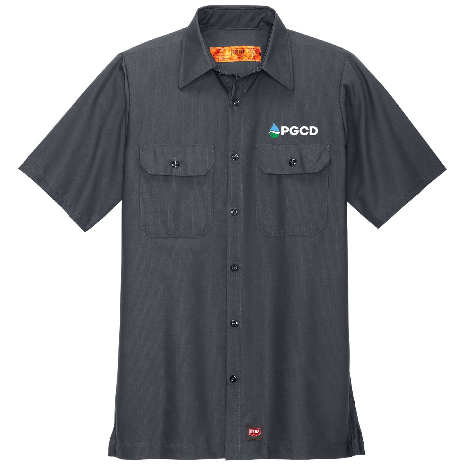 Red Kap Short Sleeve Solid Ripstop Shirt