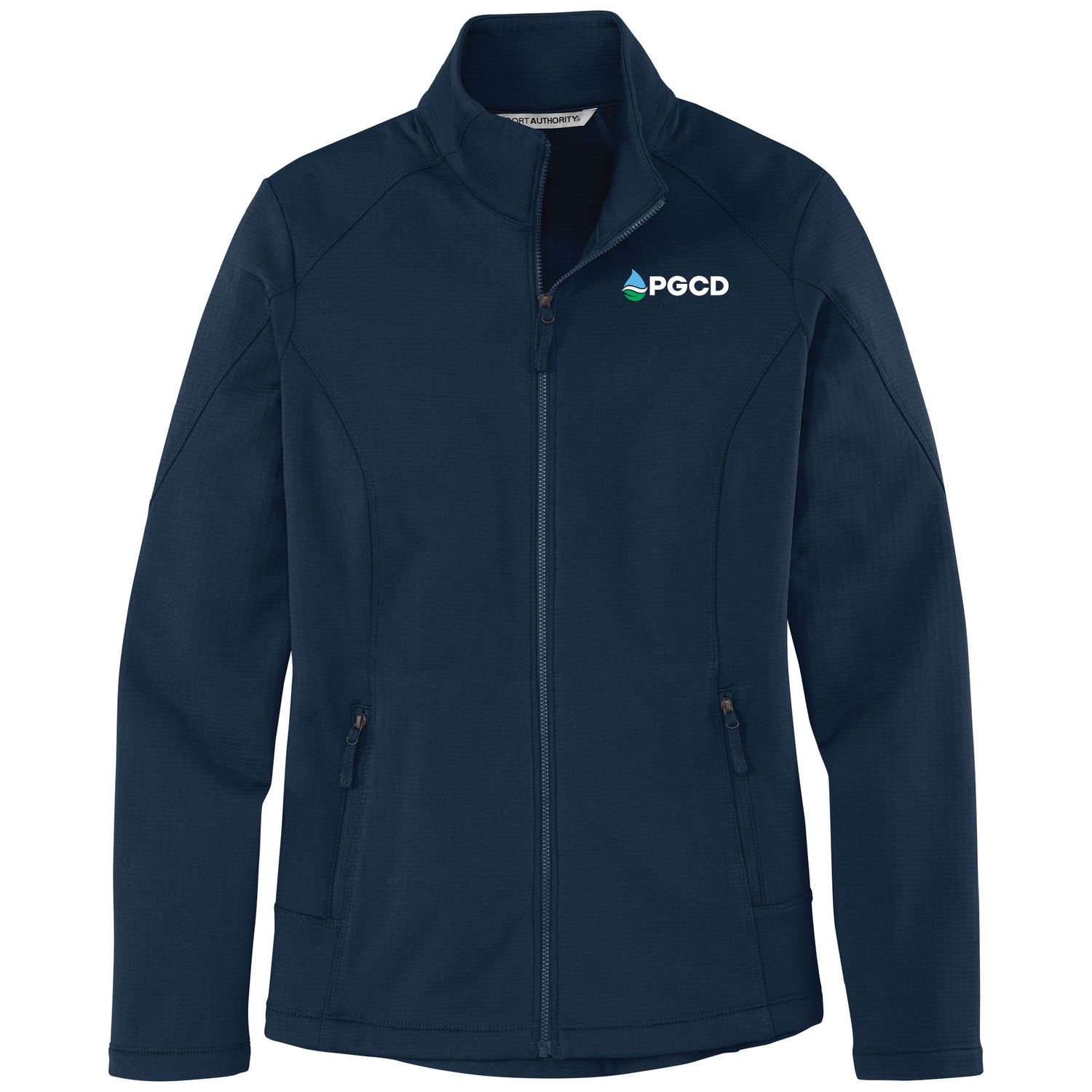 Port Authority Women&#39;s Grid Fleece Jacket