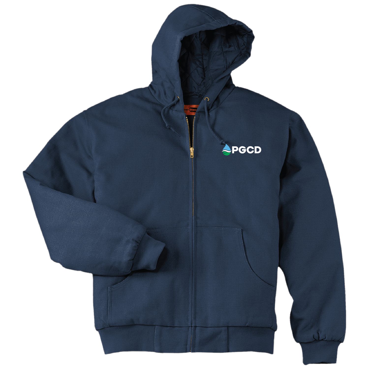 CornerStone TALL Duck Cloth Hooded Work Jacket