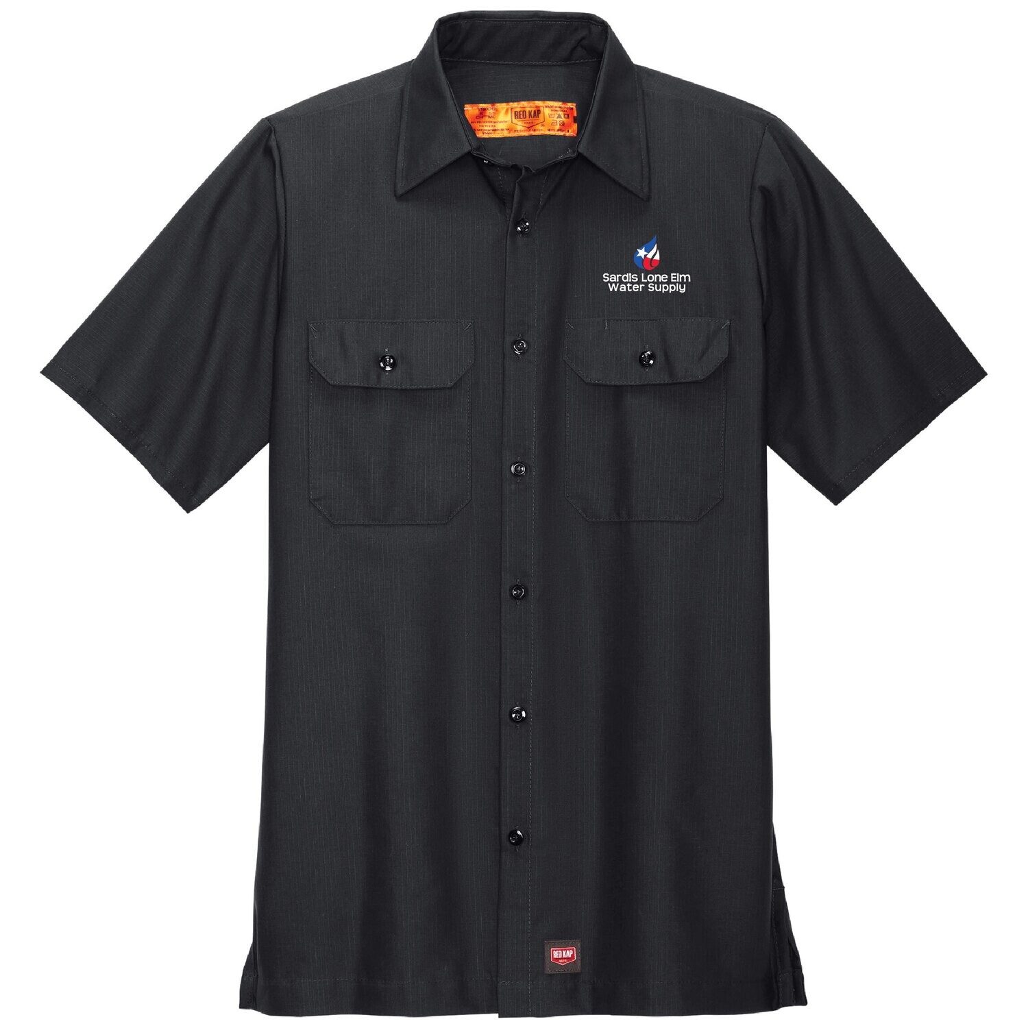 Red Kap Short Sleeve Solid Ripstop Shirt