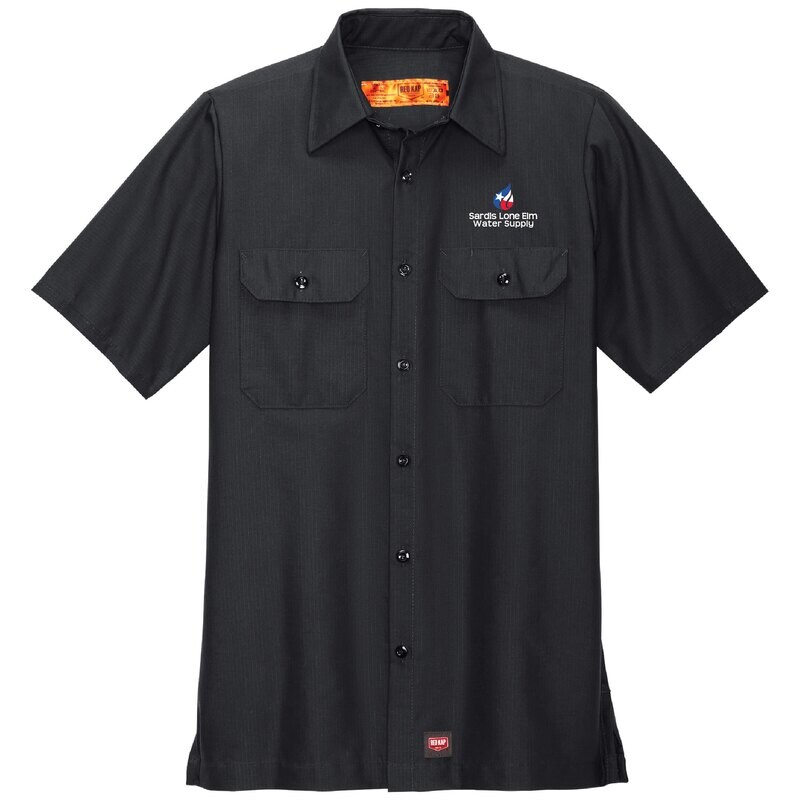 Red Kap Short Sleeve Solid Ripstop Shirt
