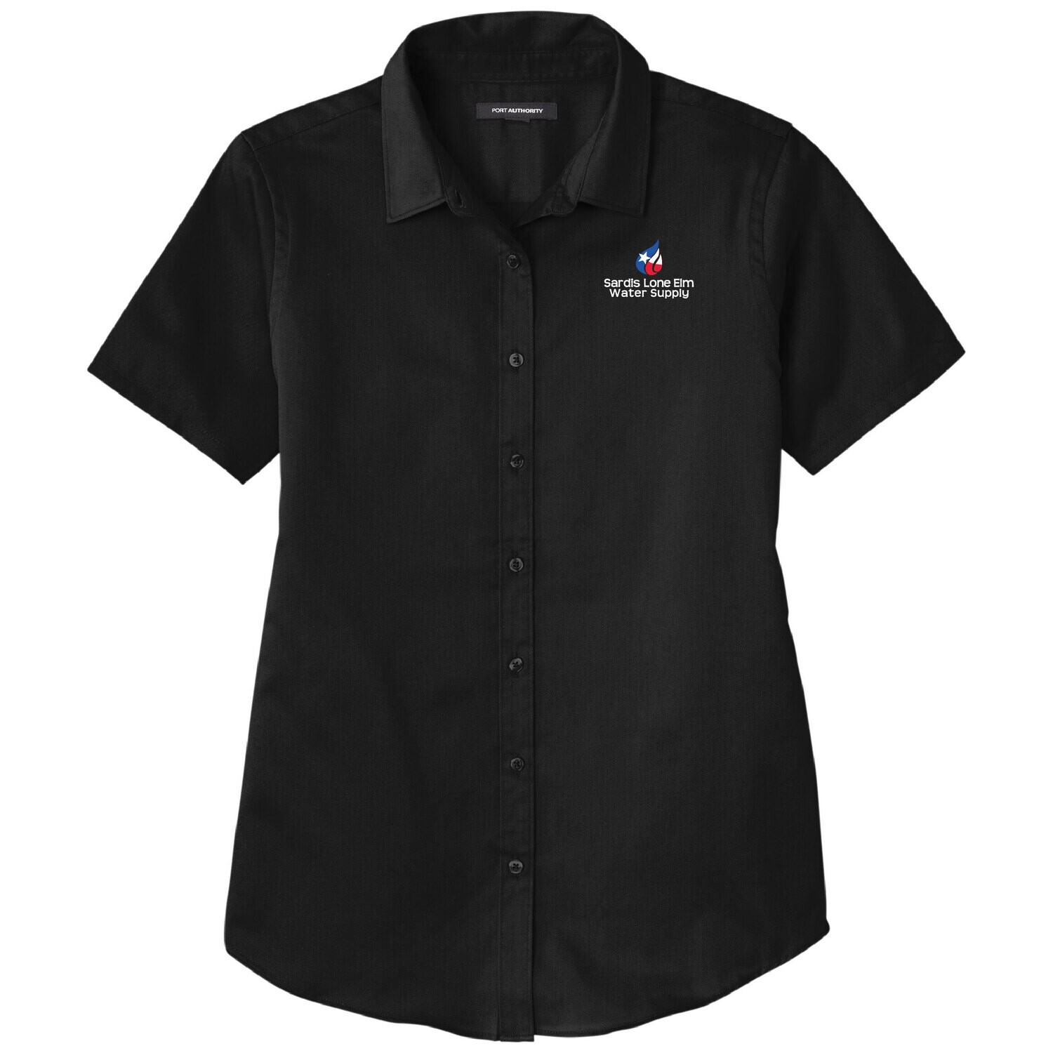 Port Authority Ladies Short Sleeve SuperPro React Twill Shirt