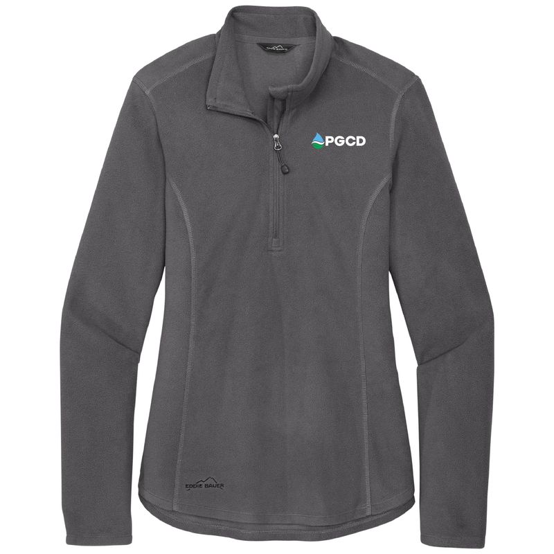PGCD - Eddie Bauer Women's 1/2-Zip Microfleece Jacket
