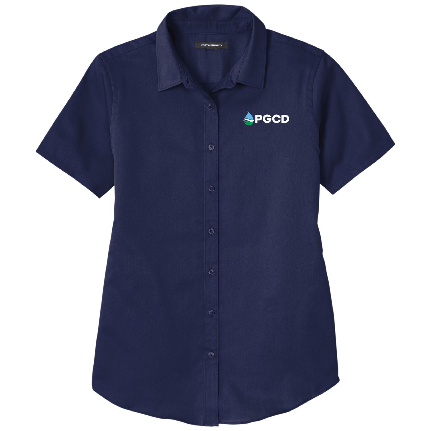 PGCD - Port Authority Ladies Short Sleeve SuperPro React Twill Shirt