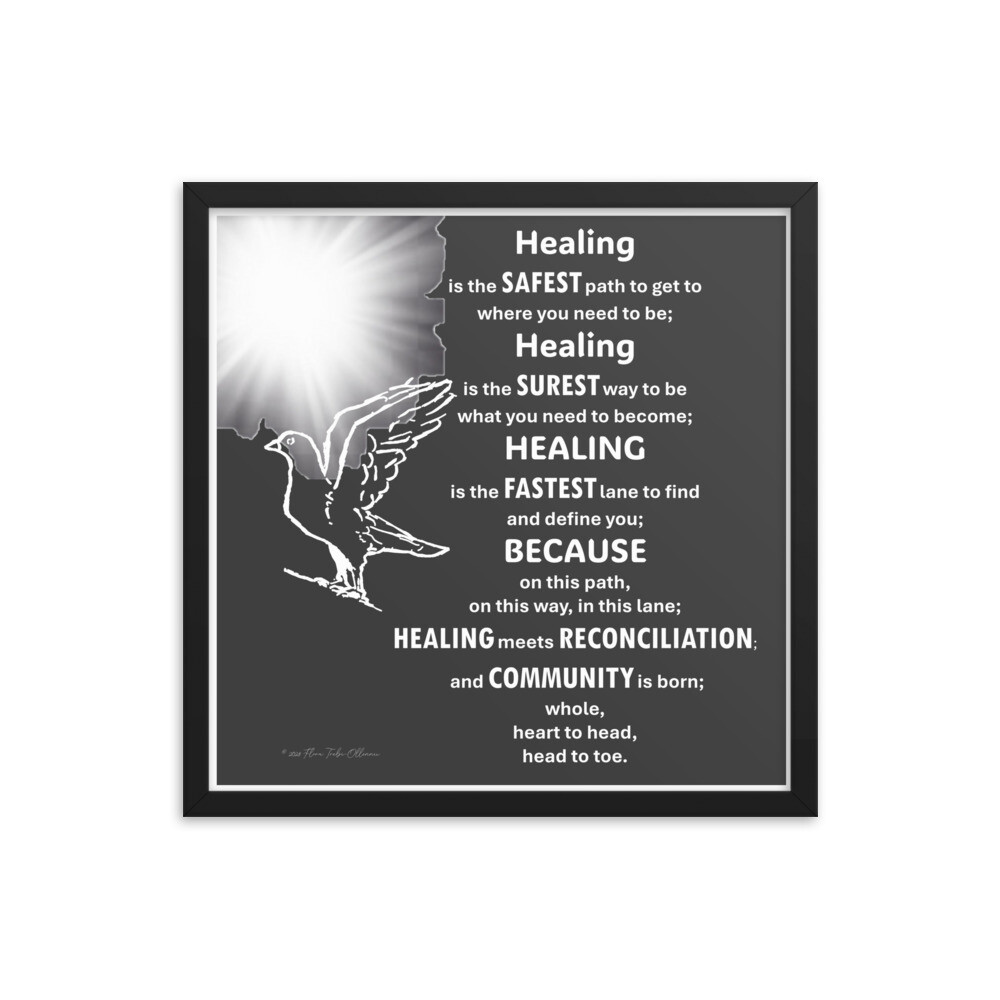 Healing Poetry Wall Art