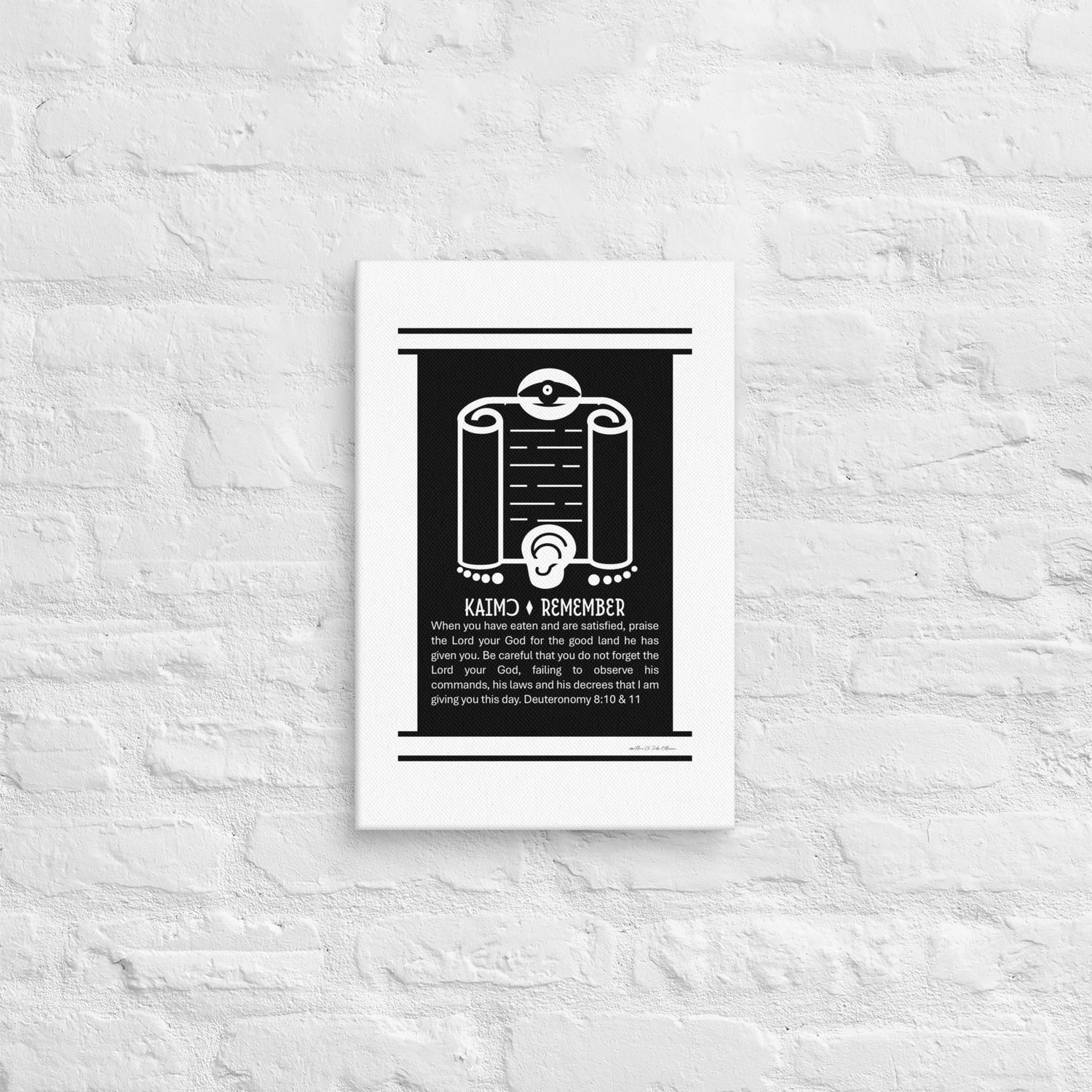 Remember Symbol - African Christian Symbol (Ga Samai)