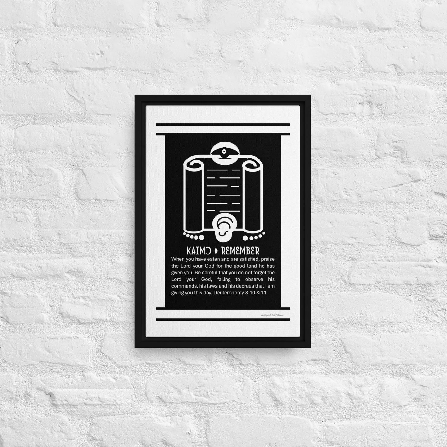 Remember Symbol - African Christian Symbol (Ga Samai)