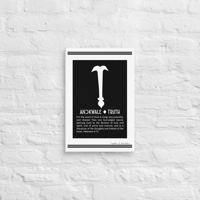 Truth Symbol - African Christian Symbol (Ga Samai)