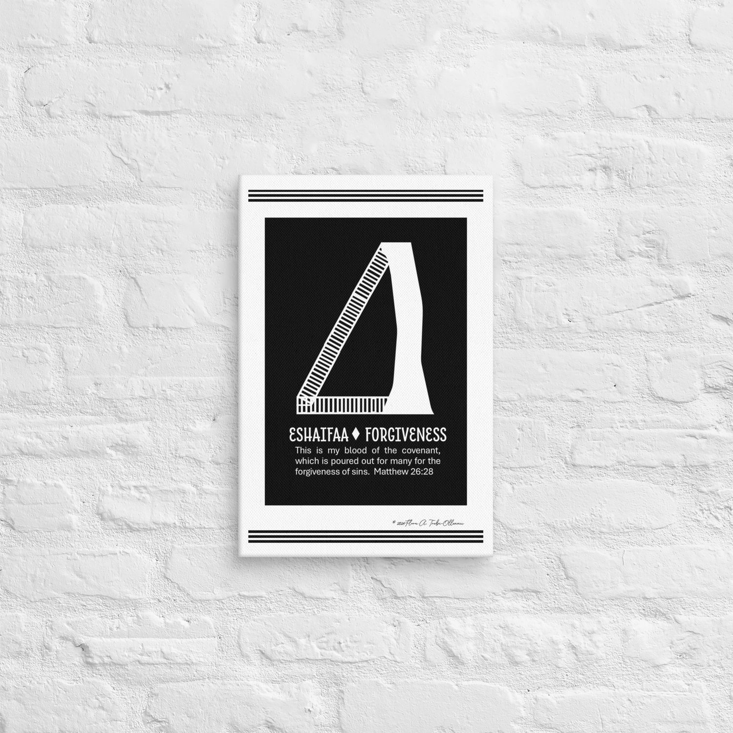 Forgiveness Symbol - African Christian Symbol (Ga Samai)