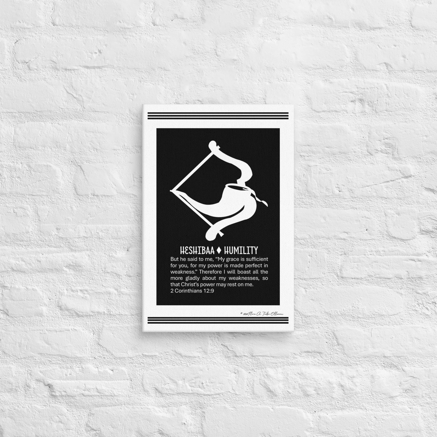 Humility Symbol - African Christian Symbol (Ga Samai)