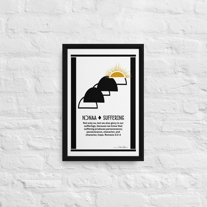 Suffering Symbol - African Christian Symbol (Ga Samai)