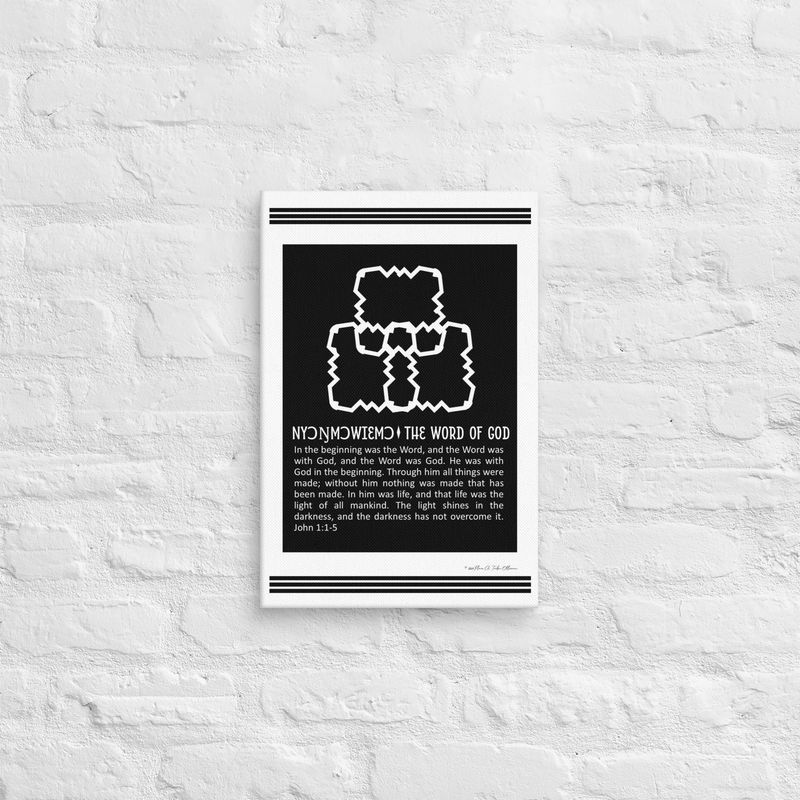 Word of God Symbol - African Christian Symbol (Ga Samai)