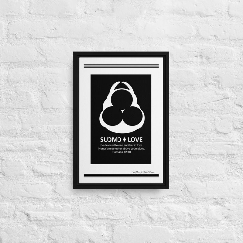 Love Symbol - African Christian Symbol (Ga Samai)