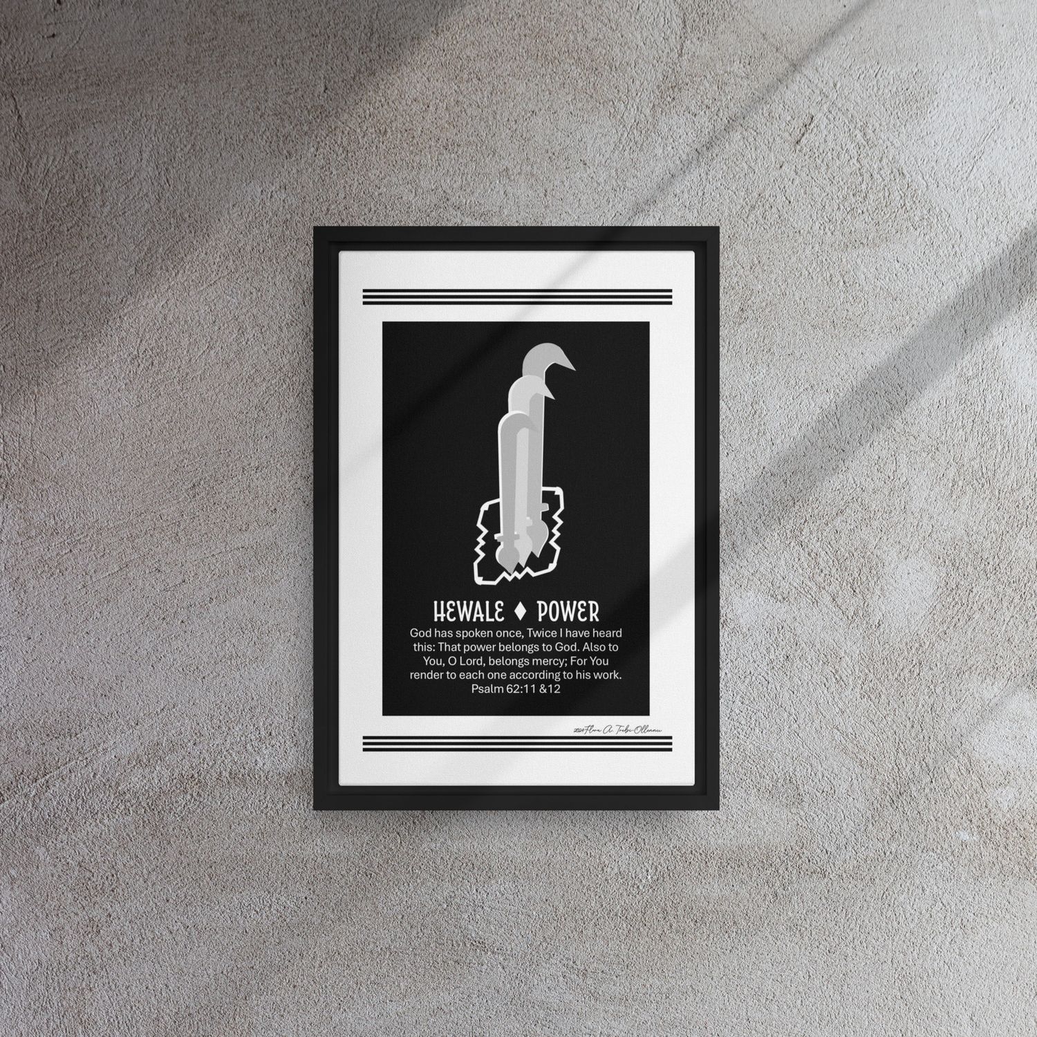 Power Symbol - African Christian Symbol (Ga Samai)