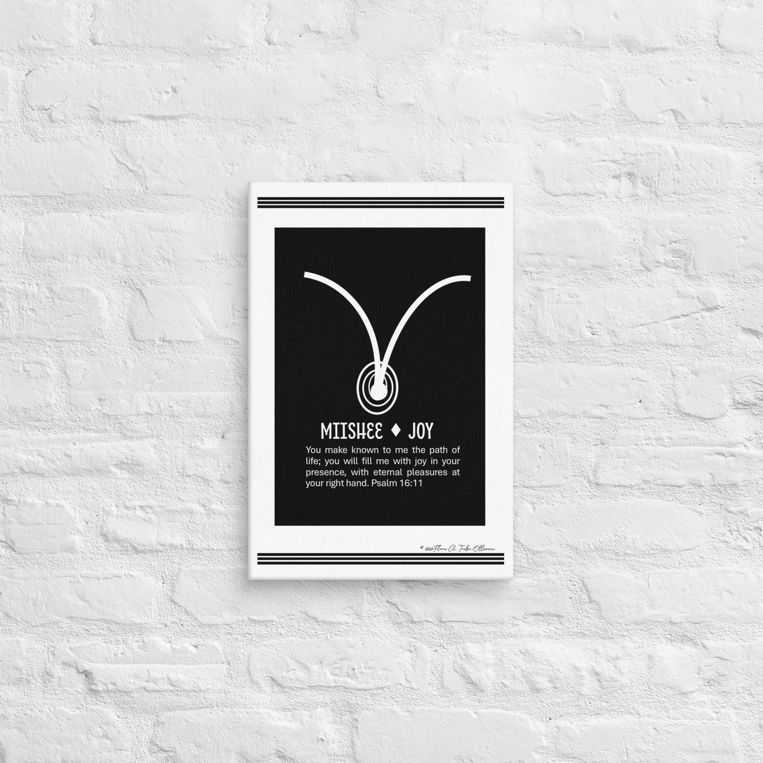 Joy Symbol - African Christian Symbol (Ga Samai)