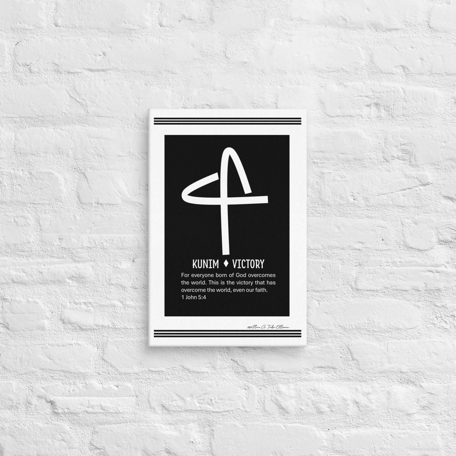 Victory Symbol - African Christian Symbol (Ga Samai)