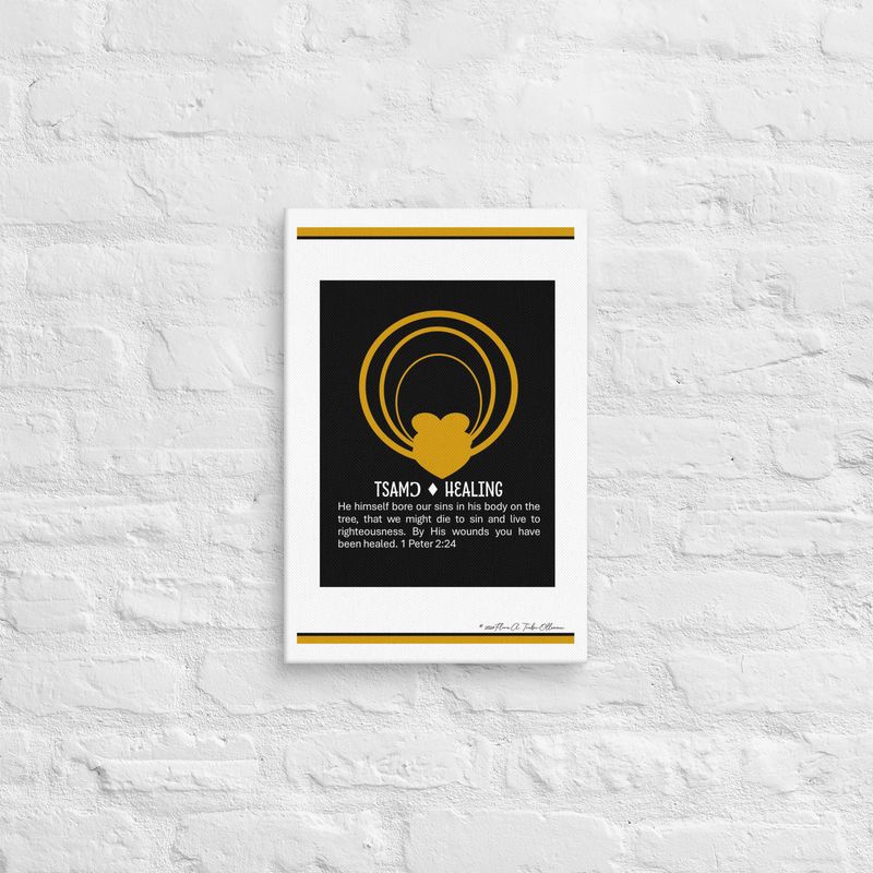 Healing Symbol - African Christian Symbol Wall Art