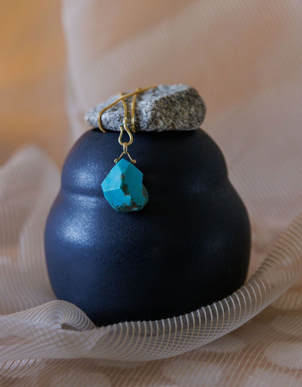 Turquoise Swinging Necklace