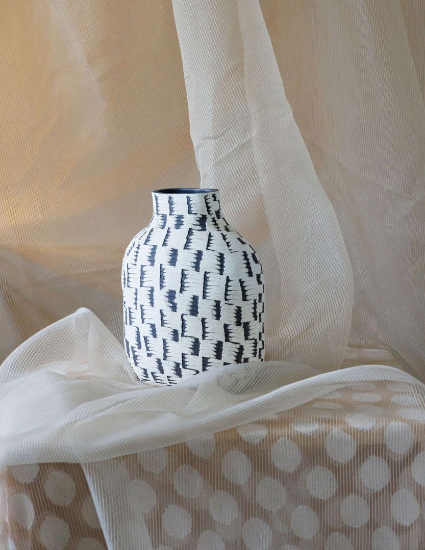 Black and White Vase