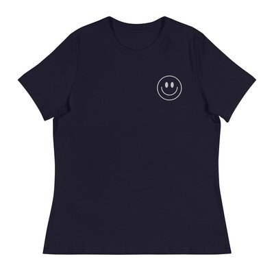 Smily face Women&#39;s Relaxed T-Shirt