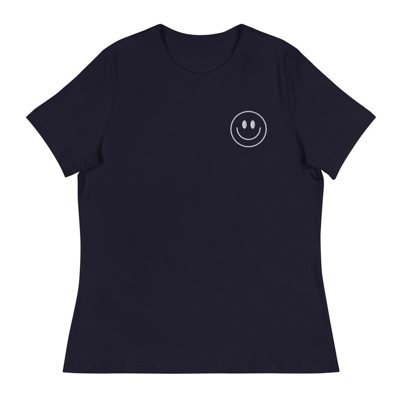 Smily face Women&#39;s Relaxed T-Shirt