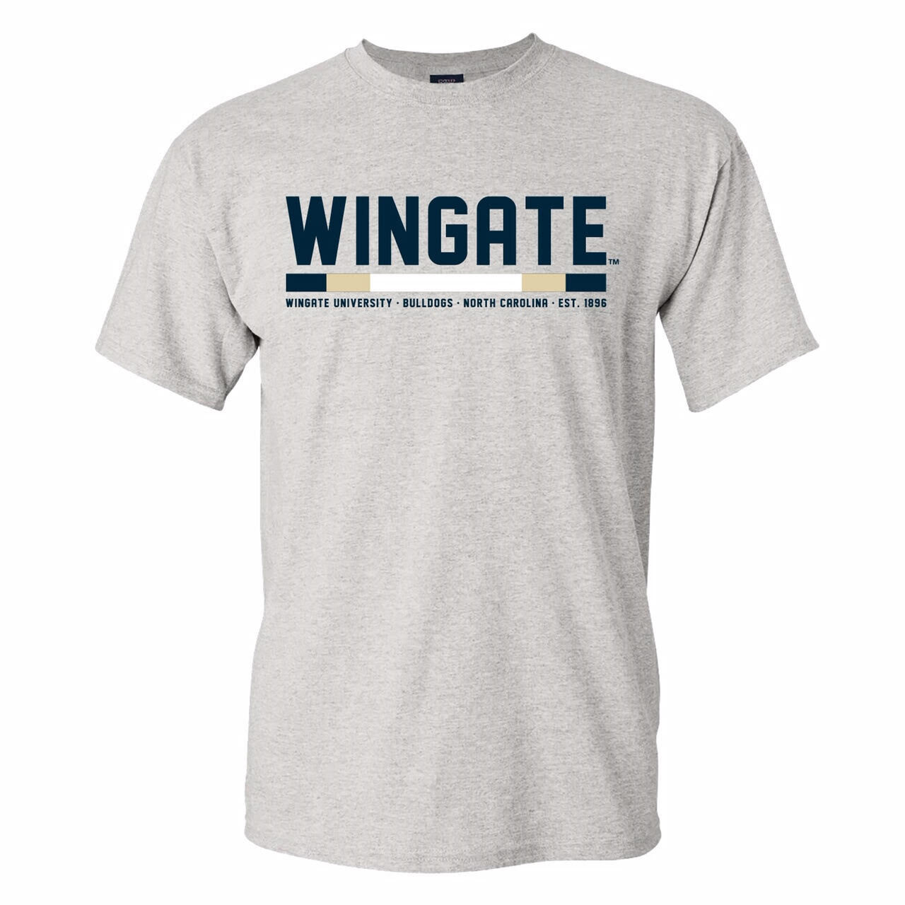 Grey Wingate Color Bar Short Sleeve T Shirt