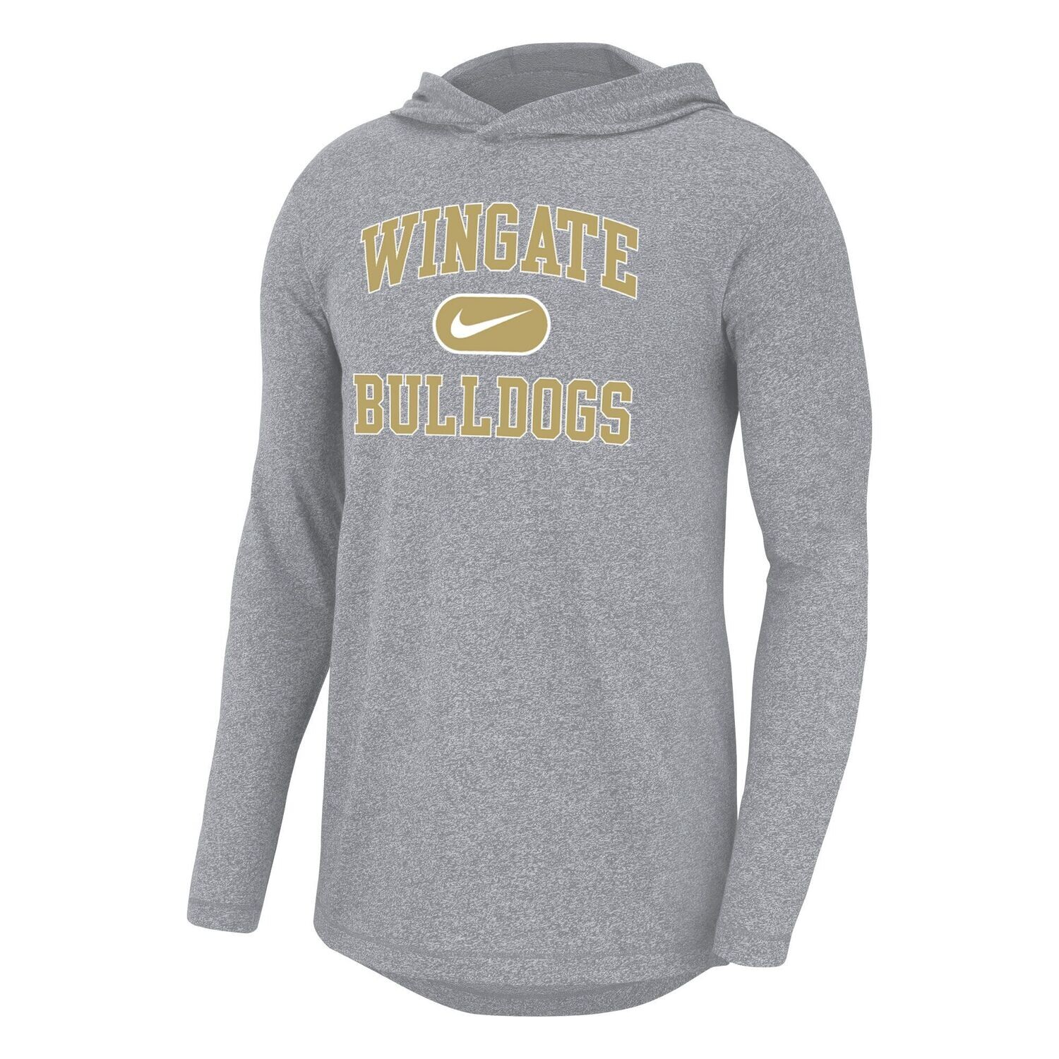 Wolf Grey Marled Wingate Bulldogs Hoodie