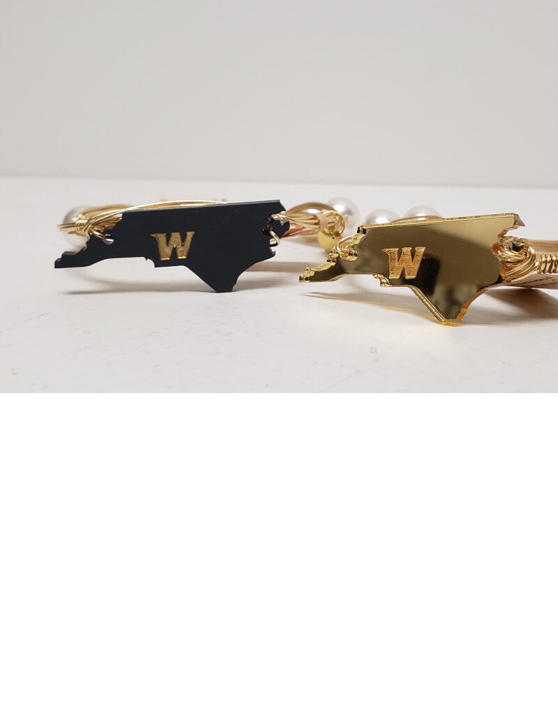 NC State Wire Bracelet 