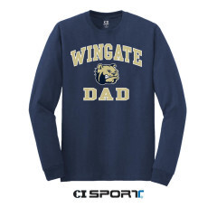 Navy Dad Wingate Doghead LS