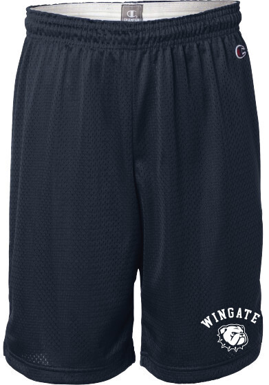 Navy 9&quot; Champion Mesh Athletic Shorts