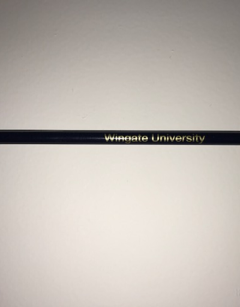 Navy Wingate University #2 Pencil