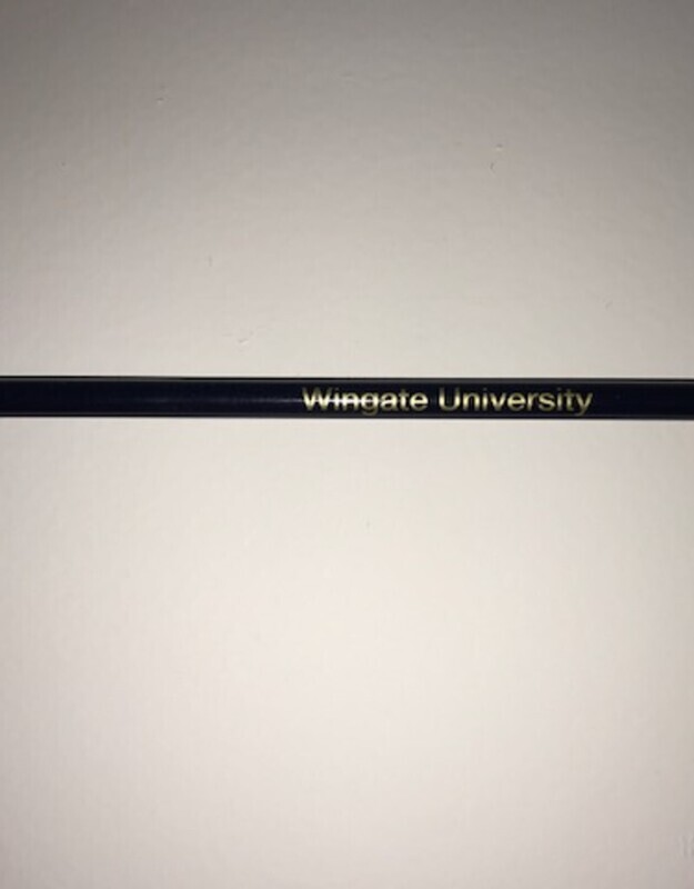 Navy Wingate University #2 Pencil