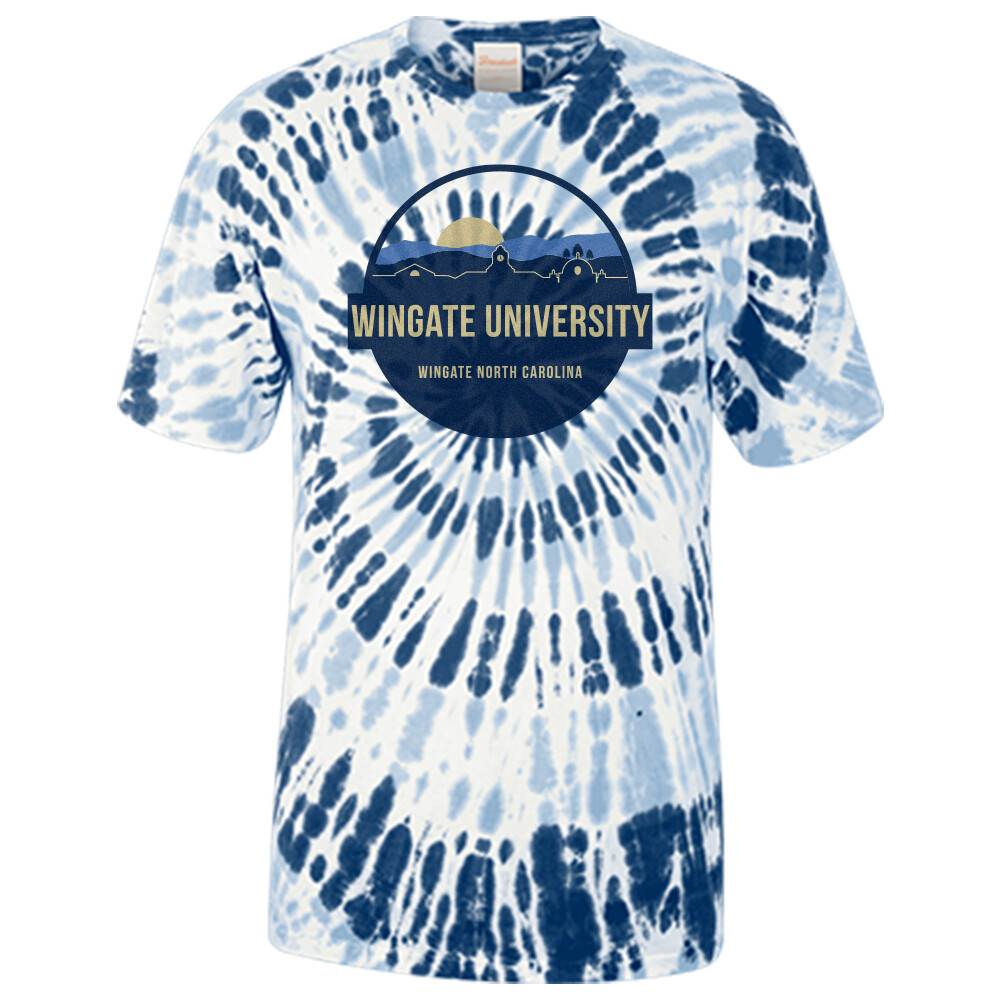 Tie Dye Spiral Wash SS Tee