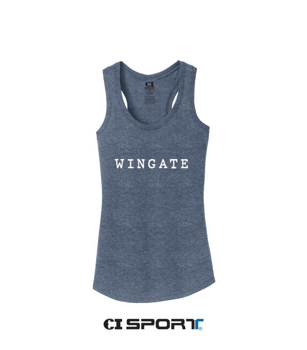 Navy Ladies Perfect Tri Racerback Tank