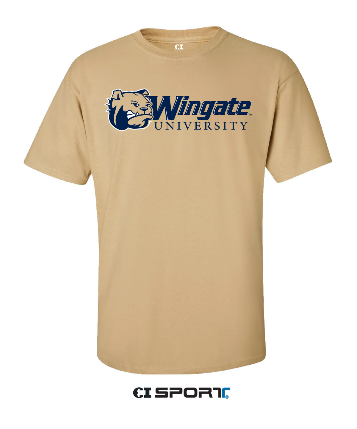 Vegas Dog Head Wingate University SS Tee