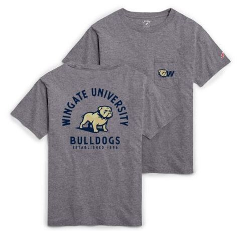 Midnight Heather All American Pocket Short Sleeve T Shirt