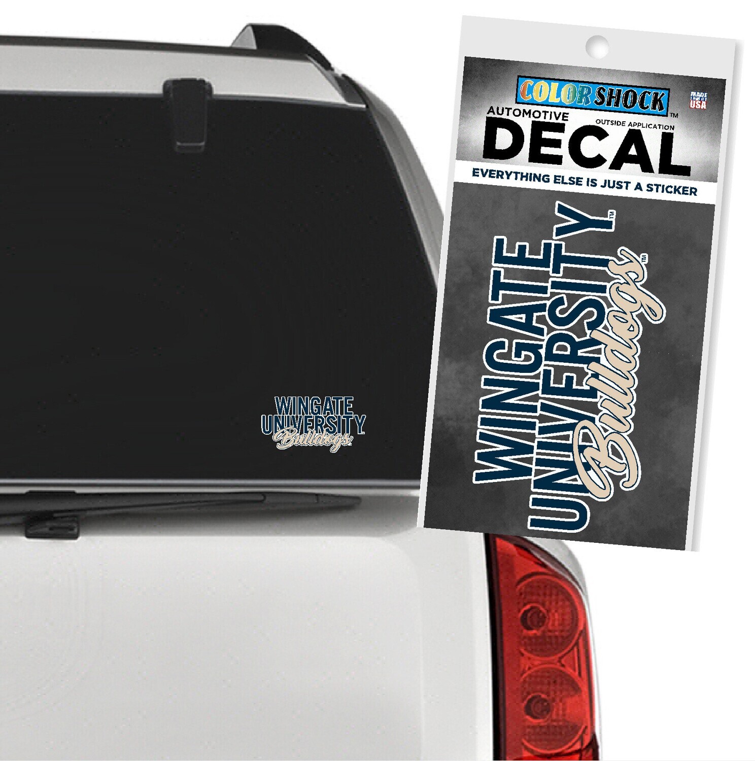 Wingate University Bulldogs Decal