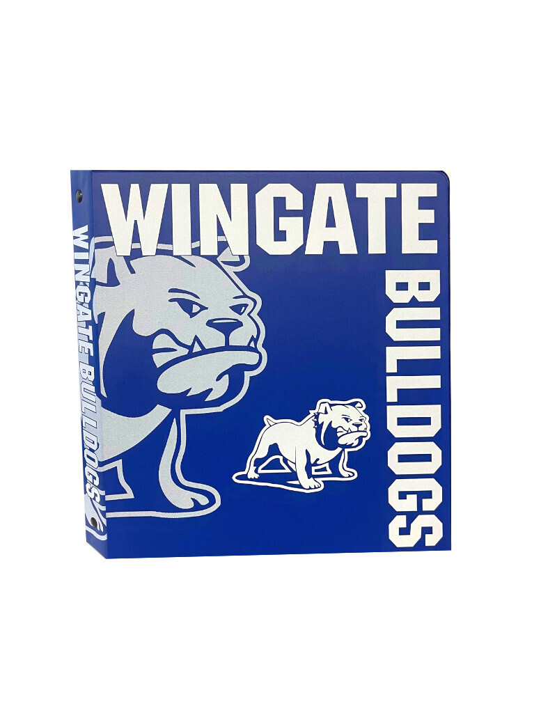 1&quot; Navy Wingate Bulldog Binder