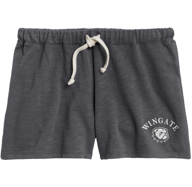 Ladies Pepper Unwind  Relaxed Fit Wingate Dog Head Terry Shorts