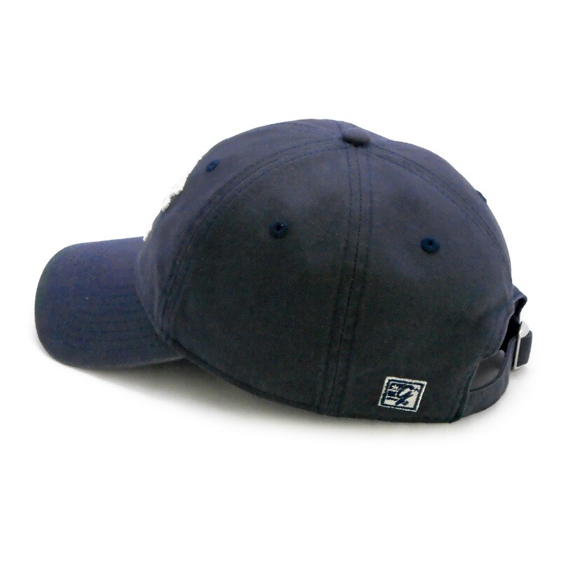 Deep Navy Wingate Dog Head Lacrosse Unstructured Adjustable Hat