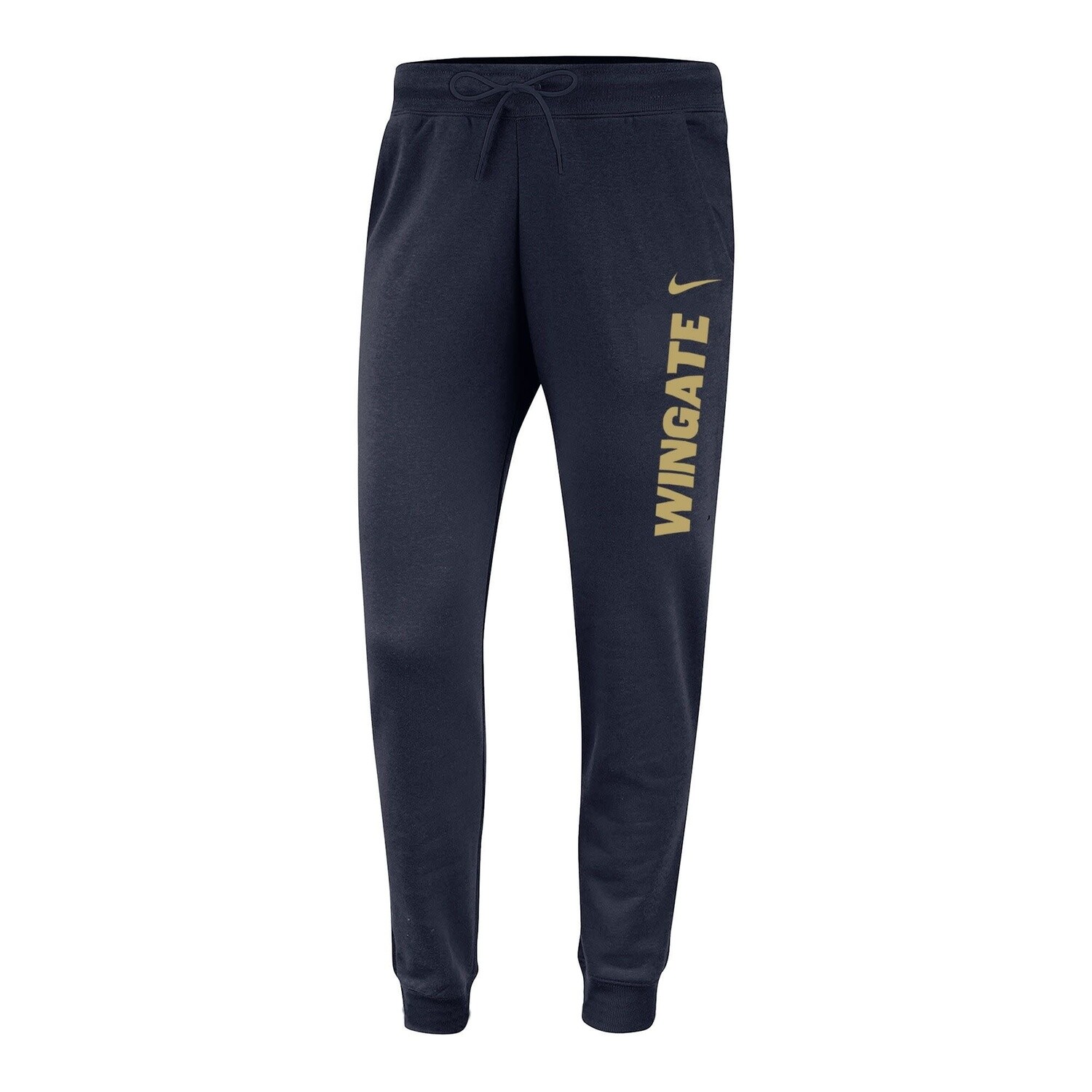 Ladies Navy Swoosh Over Wingate  Varsity Fleece Jogger Sweatpants