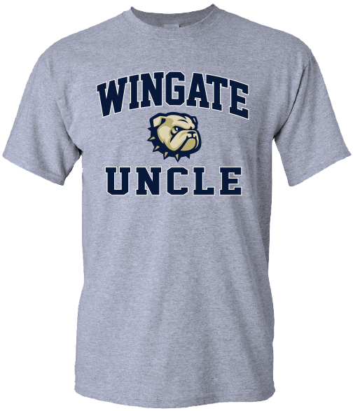 Grey Wingate Dog Head Uncle Short Sleeve T Shirt