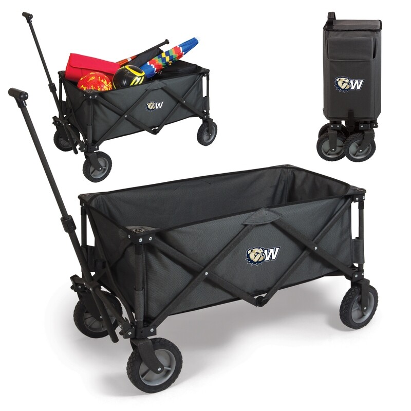 Dark Grey Dog Head W Adventure Wagon