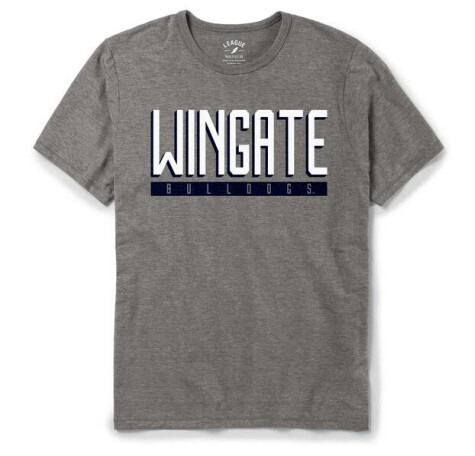 Heather Graphite Tri-Flex Retro Short Sleeve T Shirt