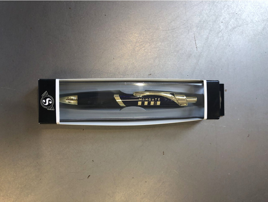 Javelin Gold Wingate Flag Pen