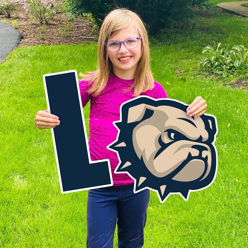 DROP SHIP ONLY Let's Go Dog Head Yard Sign (ONLINE ONLY)