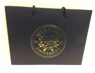 Medium Matte Navy Gift Bag