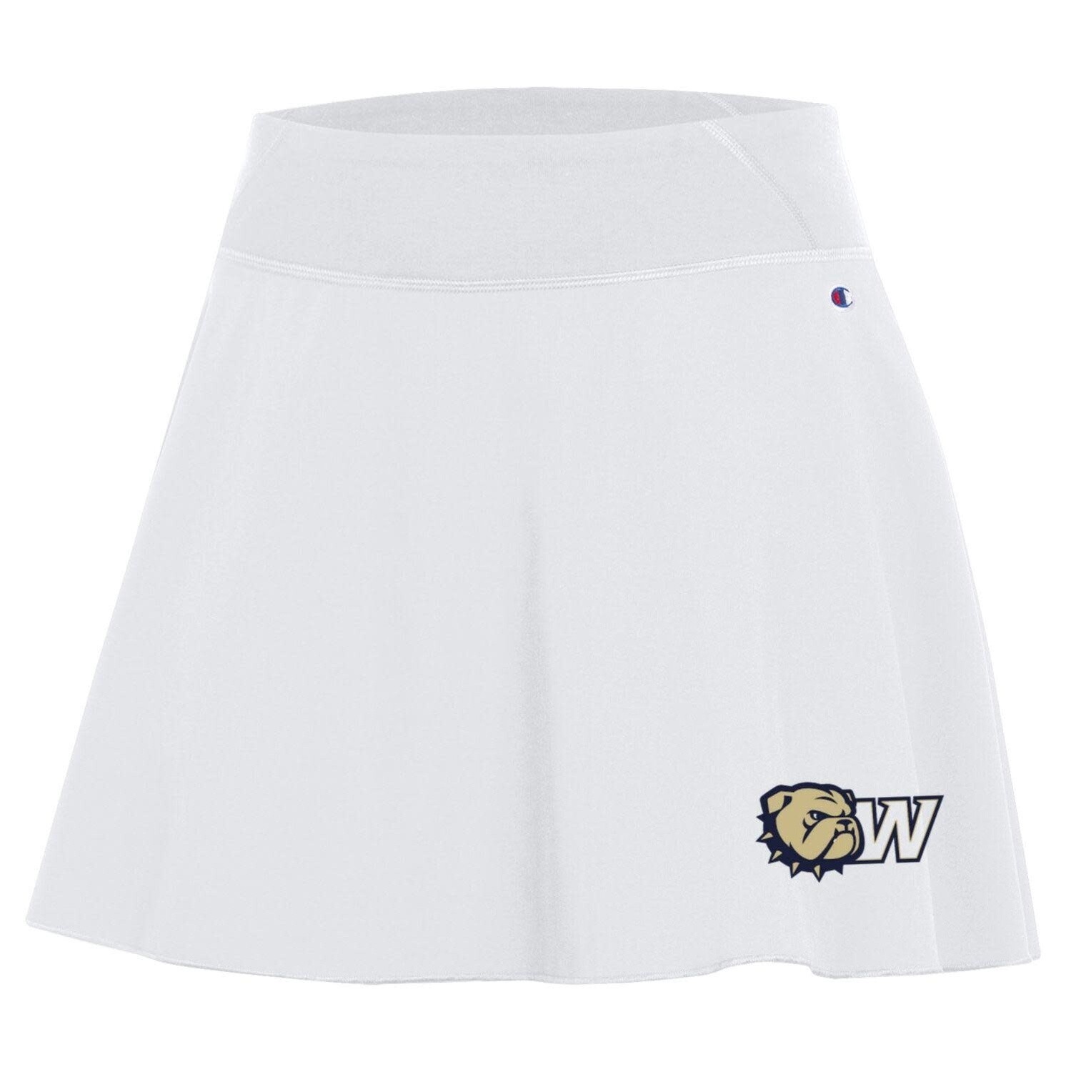 White Dog Head W Wingate Fan Skirt Skort